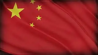 China Flag Waving | China Flag Background Video