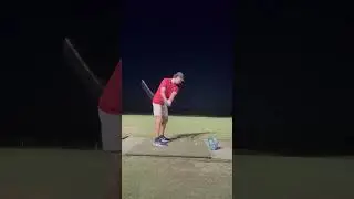 Swings from the Legends night range.