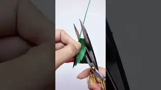 Beautiful ribbon leaves 🍃🌿||#satisfyingvideo #shorts #leaves #homedecor