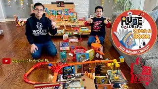 Rube Goldberg Machine Contest 2022: Open A Book | Chain Reaction Fun For Kids
