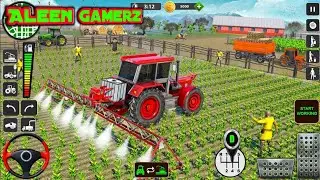 Farming Tractor Game Simulator 🚜 | Tractor Driving 🚜 | FTS | Real Tractor Driving Game 🚧