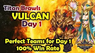Vulcan Titan Brawls Day 1 - 100% Win Rate || October 2025