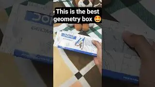 Doms Geommy geometry box unboxing||Best geometry box under 100 rs ||