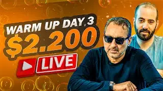 Merit Poker Carmen Series - $2.200 Warm Up Day 3 &ndash; Northern Cyprus / Merit Crystal Cove #bubble