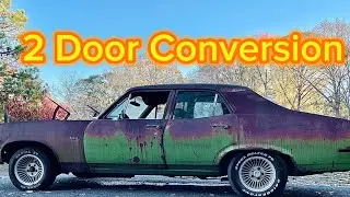 Переделка четырехдверного Chevrolet Nova в двухдверный