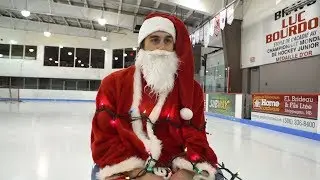 Holiday Hockey Trick Shots | SweetSpotSquad