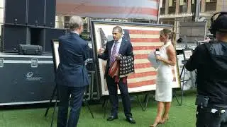 Flag Day Fox and Friends (Behind the scenes)