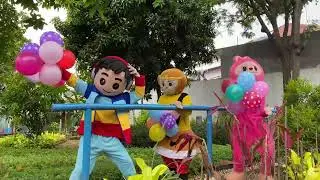 LAGU ANAK AYAM PIYIK PIYIK | ONDEL ONDEL vs BADT LABUBU | ONDEL ONDEL
