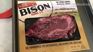 BISON RIBEYE STEAK