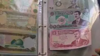 Foreign Banknote Collection #2  - Iraq Dinars Uncirculated