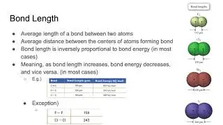 Chemistry Lecture 15 - Bond Energy & Bond Length | BIALIGY.com