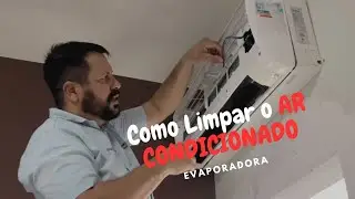 COMO LIMPAR UM AR CONDICIONADO (SEM DESINSTALAR O EVAPORADOR)