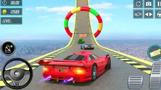 Impossible Car Stunts Racing - Mega Ramp Car Stunts Simulator - Android Gameplay #198