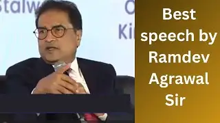 Best speech by Ramdev Agrawal Sir in the stock market, Interview by Ramdev Agrawal #stockmarket