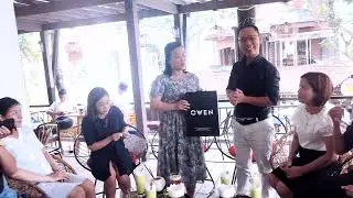 C&aacute;c c&ocirc; gi&aacute;o tổ 3, tổ HCVP trường Ban Mai school chia tay thầy Khoa