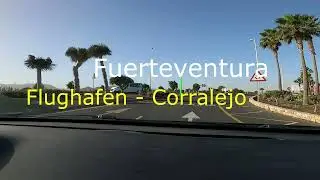 Fuerteventura vom Flughafen nach Corralejo