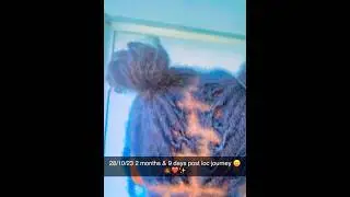 My Latest Loc Journey before the big chop in December 13,2023✨ #locjourney#starterlocs#2023