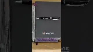 Saatvik | Logo Custom Branding by Gift Corp | Flask Bagpack Pen Dairy