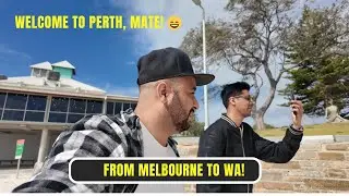 Picking up my friend from Perth Airport ✈️| Perth Vlogs