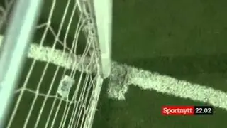 Cheating Swedish Goalkeeper Moving Goalposts - [Funny Videos]