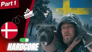 Chasing the Cold Our Epic Sweden Wilderness Journey Begins! | First Time Survival Challenge