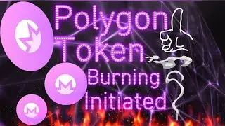 Polygons network updates lead to Matic token burning by the second #shorts #matic #polygon ￼