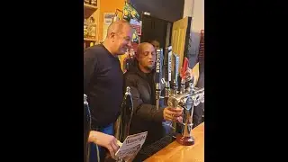 Roberto Carlos pulls pints and calls Sergio Ramos from Shrewsbury pub