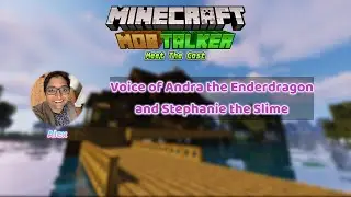 Meet The Cast - Voice of Andra the Enderdragon & Stephanie the Slime | Minecraft: Mob Talker (2025)