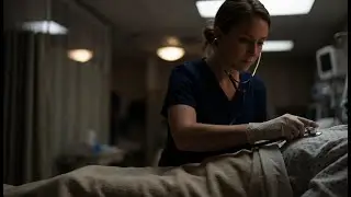 Emergency Room Nurse Examines Patient  Stethoscope ASMR Sounds Heart, Lungs, Digestion