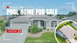 Beautifully Maintained Pool Home Near Lake Sumter Landing In The Villages, Fl - Must Watch!
