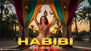 Habibi Celestial Remix 🌌 | Arabic Belly Dance Cosmic Vibes