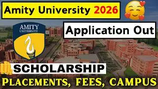 Amity University 2026 Application Form (Out) - Amity University Registration 2026