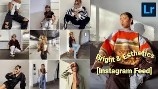 Пресет Bright & Esthetics | Лента Instagram | Пресеты Lightroom