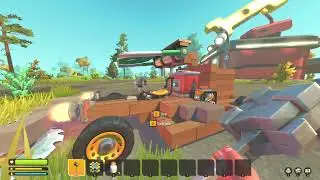 Scrap Mechanic Part 5 A Crashing Visit