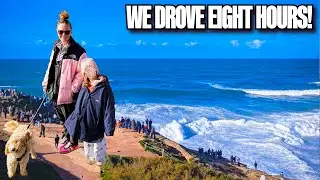 Family Adventure in Portugal | Algarve Exploring & 8-Hour Trip to Nazaré’s Mega Waves