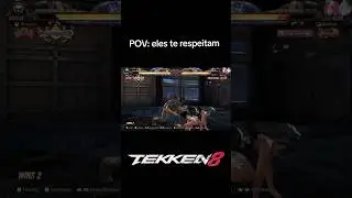 WAVEDASH ☠️ #tekkenbr #kazuya #gaming #tekken8gameplay #fgcbr #wavedash #kazuyamishima #games