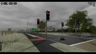 4345 A6011 Radcliffe Road Puffin Crossing PEEK TLED