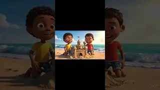Beach Day Adventure for Kids  Fun Sun & Sand Story