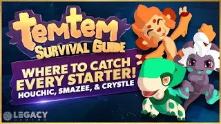 Where To Catch Every Temtem Starter In The Wild | Arbury Update - Temtem Survival Guide