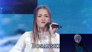 Frozen Let it go Multilanguage 26 Credits Live