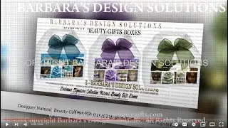 Natural Beauty Gifts Box Unisex Designer Signature Collection. Spa Day, Chakra's, Unisex Gifts Boxes