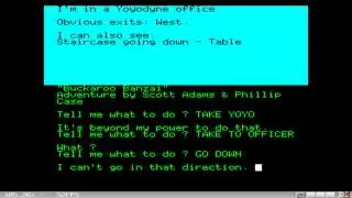 BUCKAROO BANZAI SCOTT ADAMS ADVENTURES 14B TANGERINE ORIC 1 ATMOS PRAVETZ 8D STRATOS IQ64 TELESTRAT