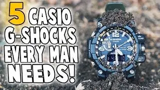 5 G-Shock, которые нужны каждому мужчине!