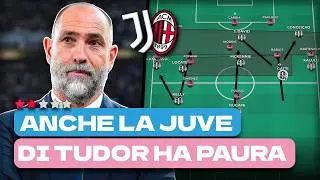 Ecco perch&eacute; i PROBLEMI IN ATTACCO della Juve nascono dalla DIFESA | Analisi Tattica Juve Milan