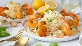 Copycat Cheesecake Factory Shrimp Scampi Recipe