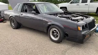 98mm Turbo 5.3L LS Powered Buick at Midwest Drags 2022