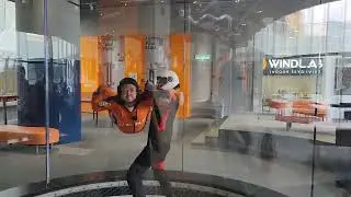 Windlab indoor skydiving at Utama shopping mall in Malaysia 🇲🇾 -Happy summer memories 💞 2