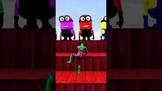 GTA 5 Epic Water Ragdolls | Spider-Man Jumps / Fails ep.16964 #shorts