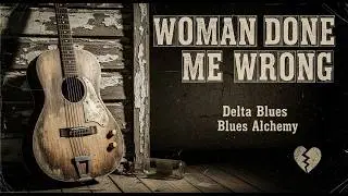 Woman Done Me Wrong - Raw Delta Blues | Heartbreak & Betrayal | Blues Alchemy