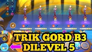 TRIK GORD B3 DILEVEL 5 PAKE COMMANDER VALE TERBARU||DIJAMIN BERHASIL BOSS||VALE MAGIC CHESS GOGO